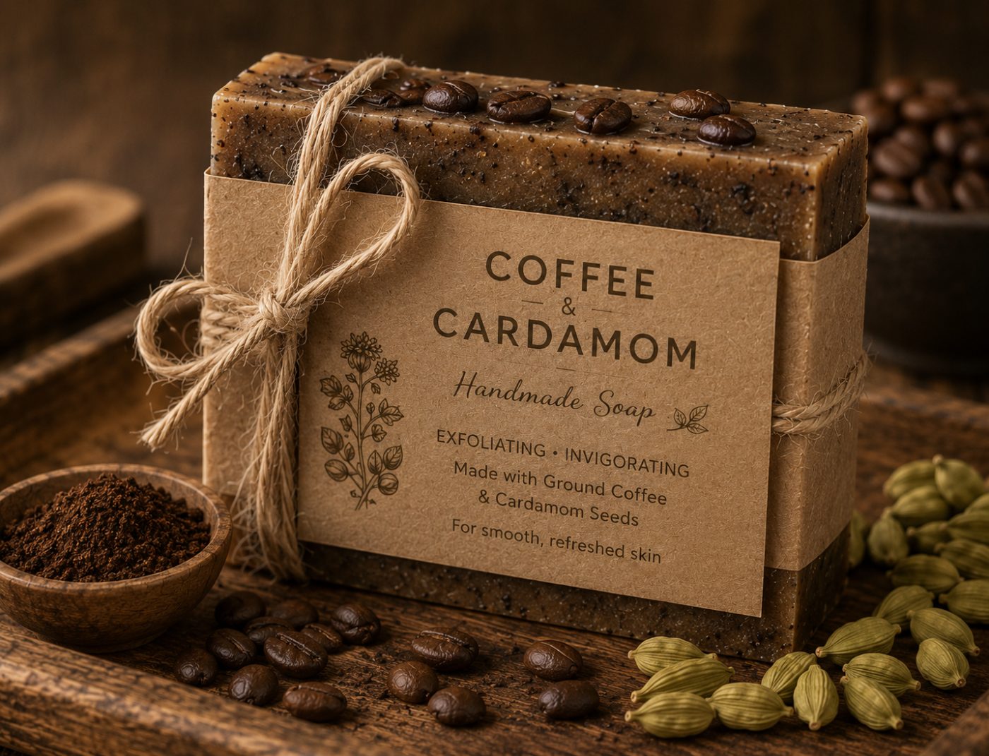 Coffee & Cardamom Soap