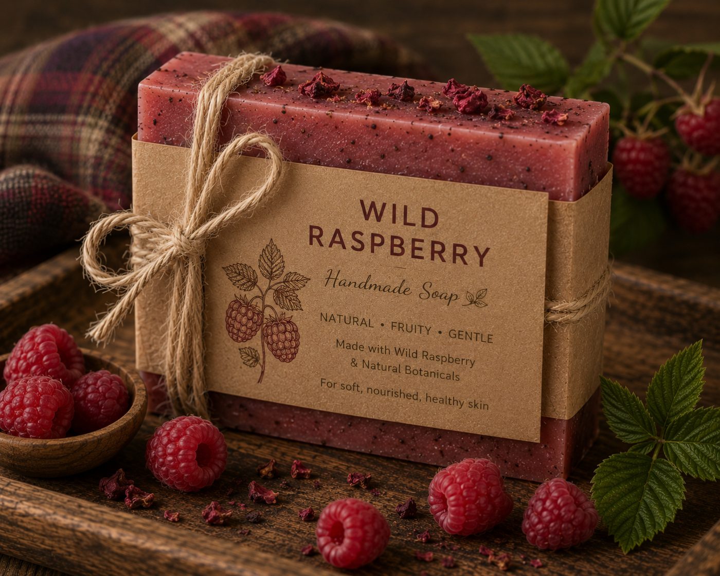 Wild Raspberry Soap