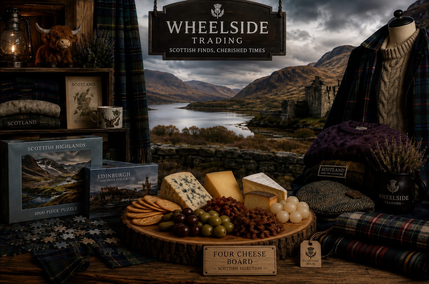 4 Cheese Cheeseboard