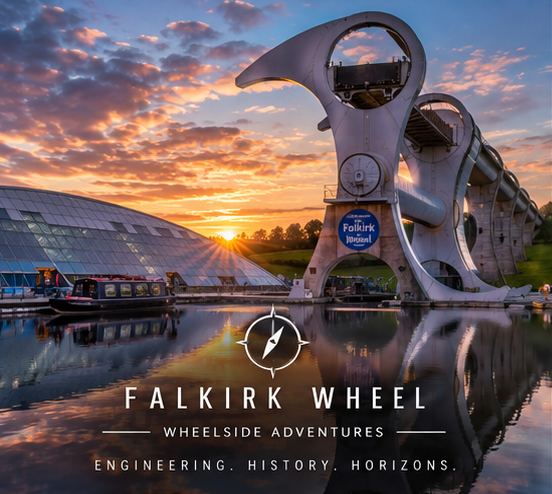 Falkirk Wheel landscape